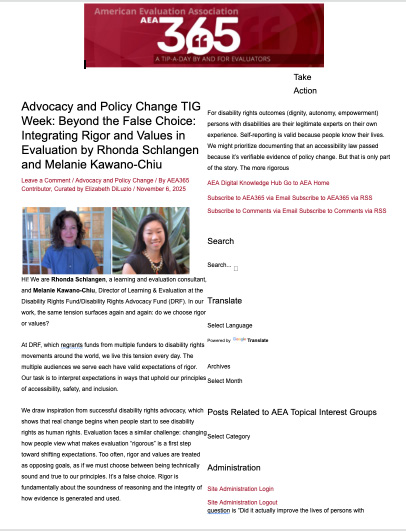 Beyond the False Choice: Integrating Rigot and Values in Evaluation paper cover