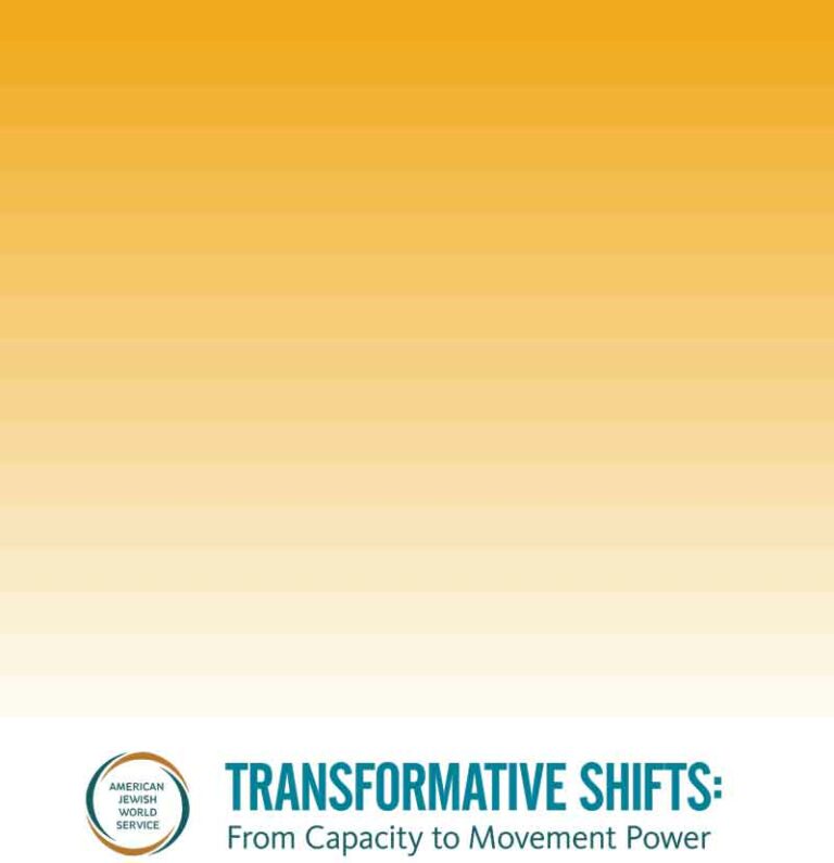 Transformative Shifts: From Capacity to Movement Power